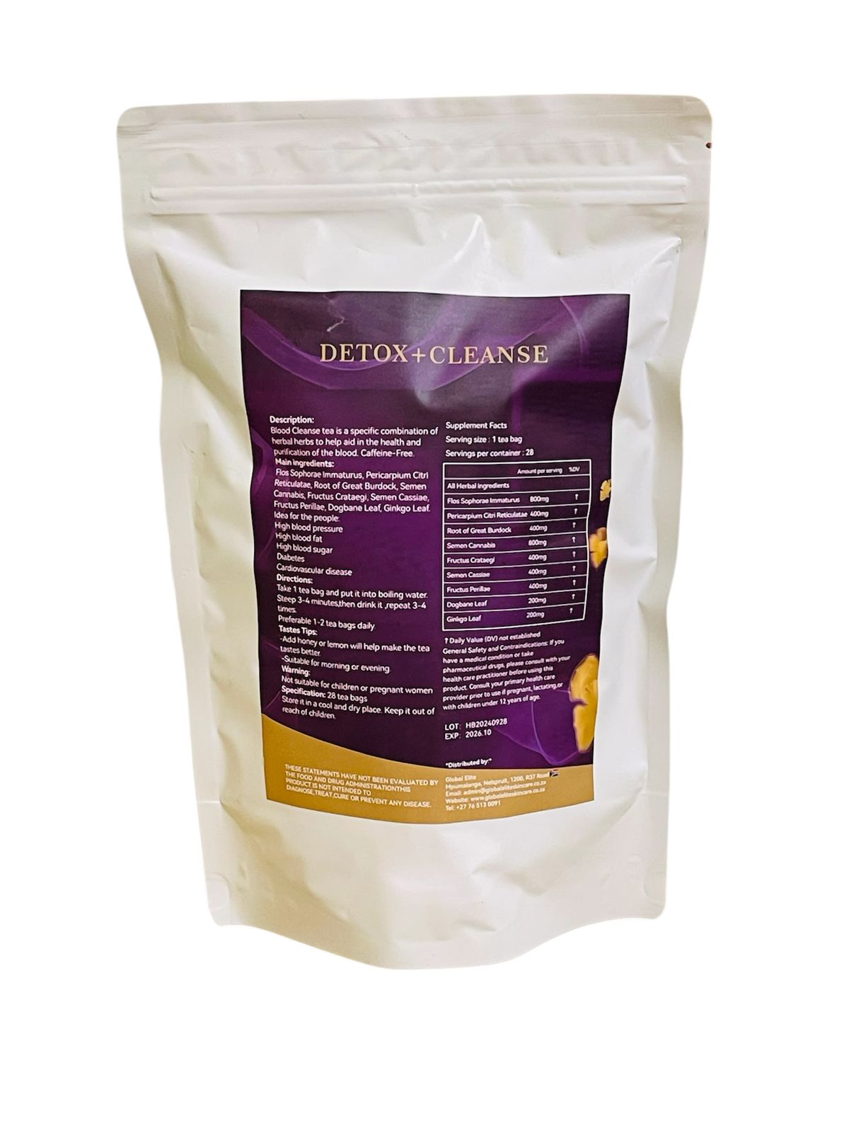 Blood Cleansing Tea 28-Teabags