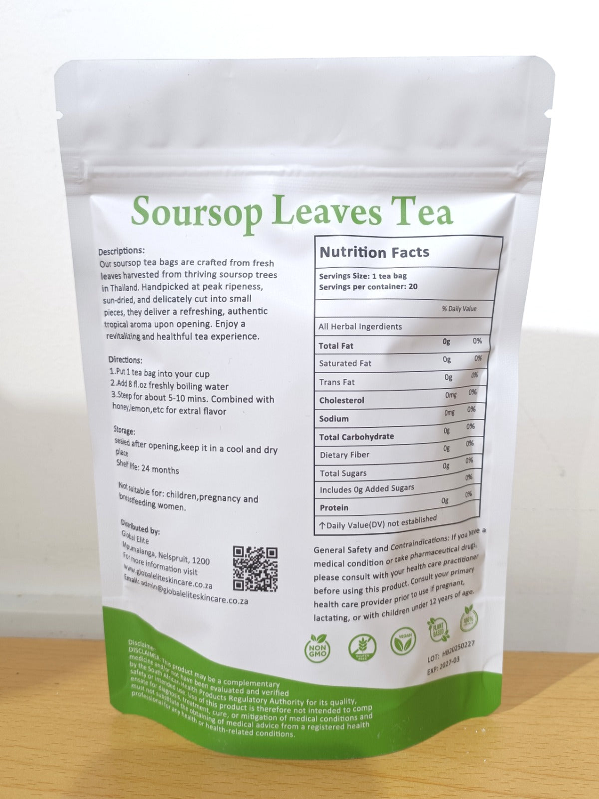 Premium Soursop Graviola Leaves TEA