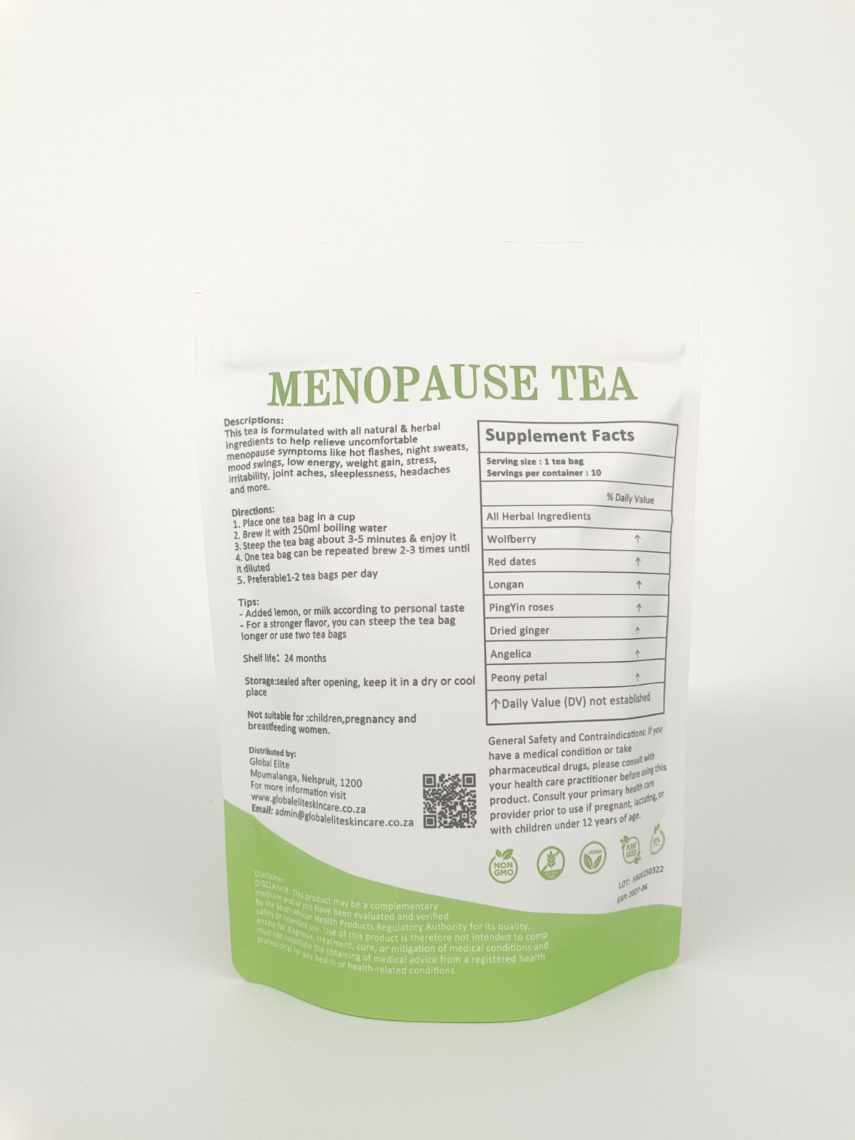 Menopause Tea Out of stock
