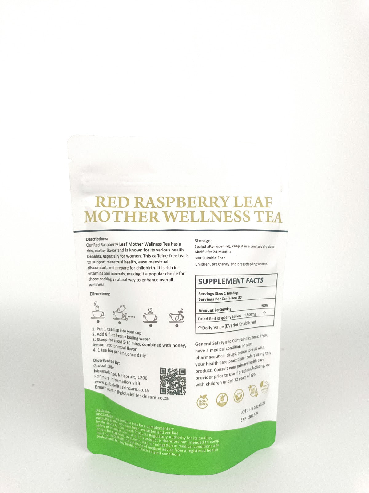 Red Resperberry Leaf Mother Wellness Tea - COMING SOON