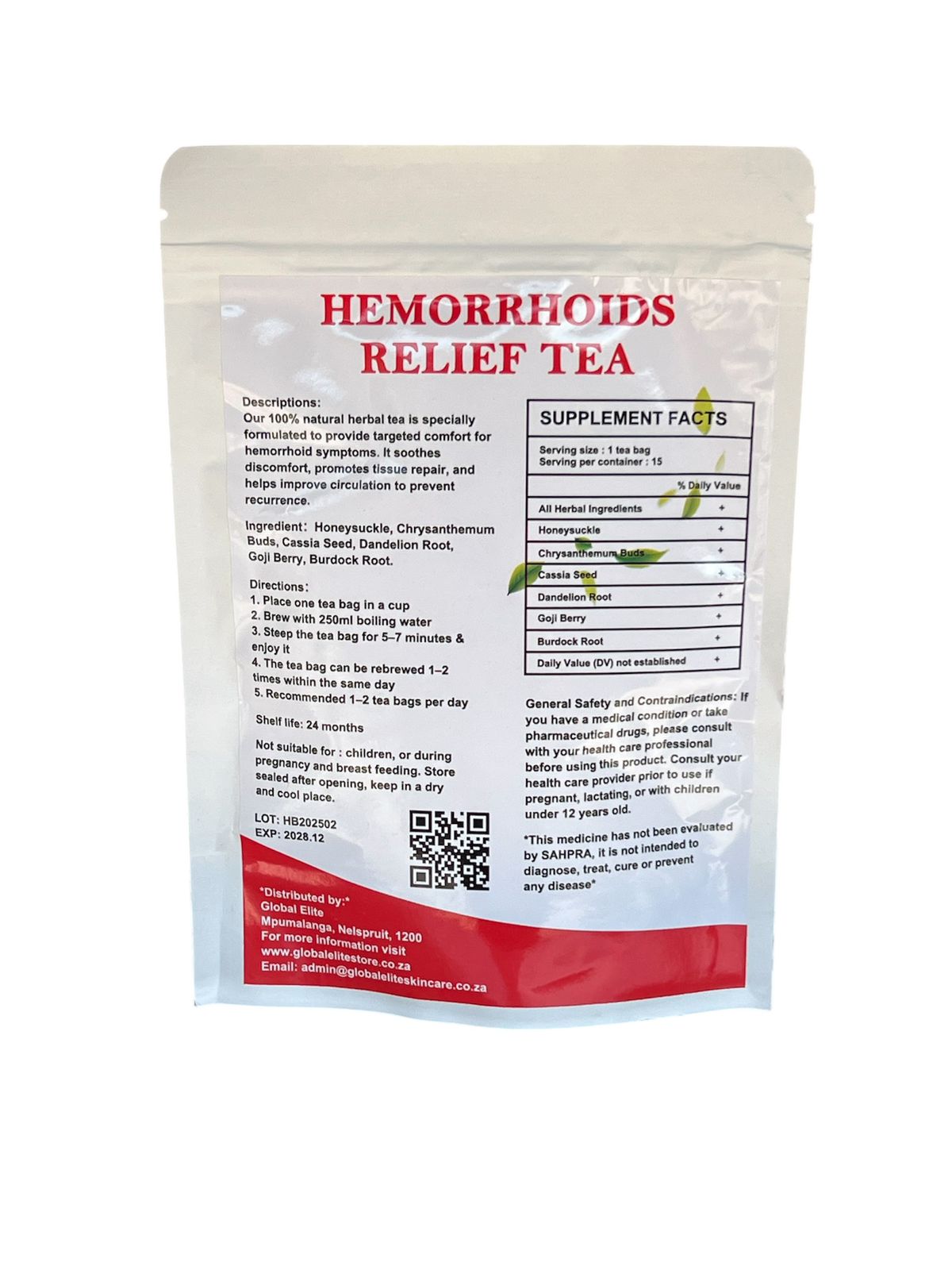 Hemorrhoids Relief Tea