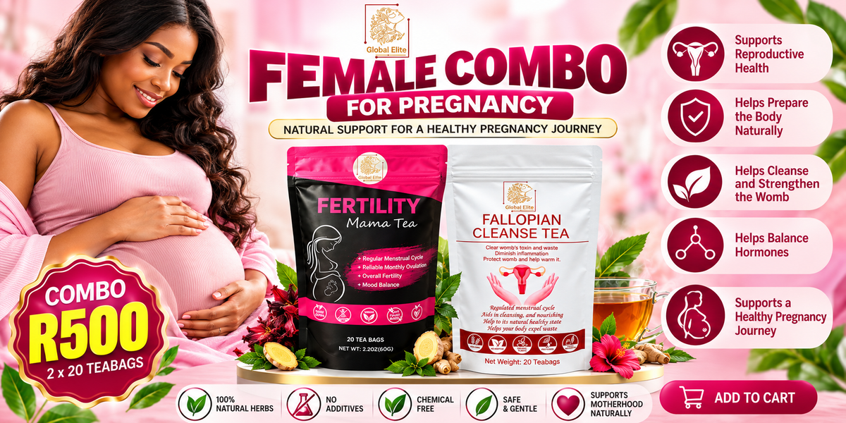 Fallopian Cleanse Tea & Mama Fertility Tea Combo