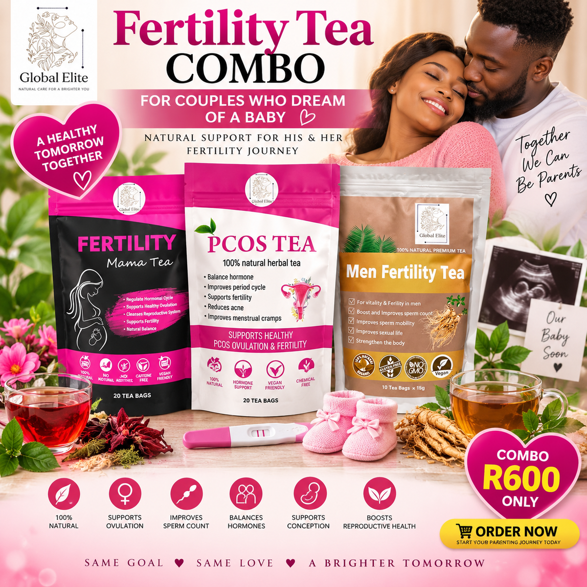 Fertility Tea Combo for Couples