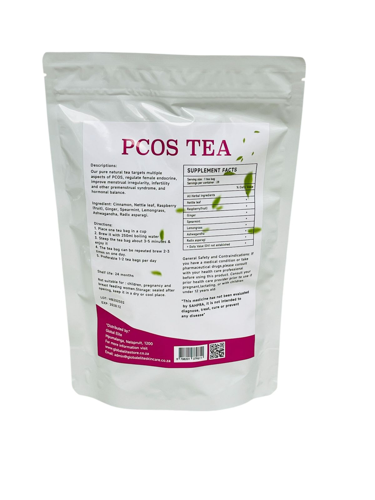 PCOS TEA 28-TEABAGS