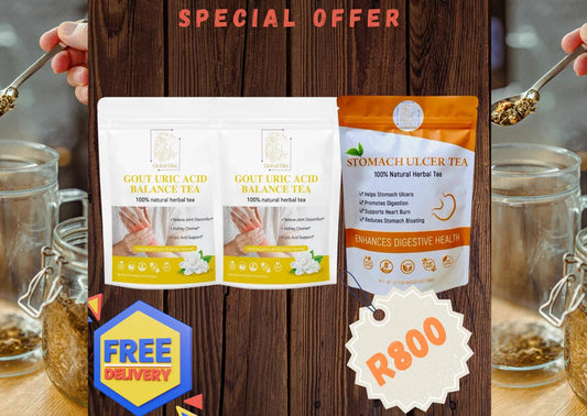 Gout uric acid balance tea & Stomach Ulcer Tea
