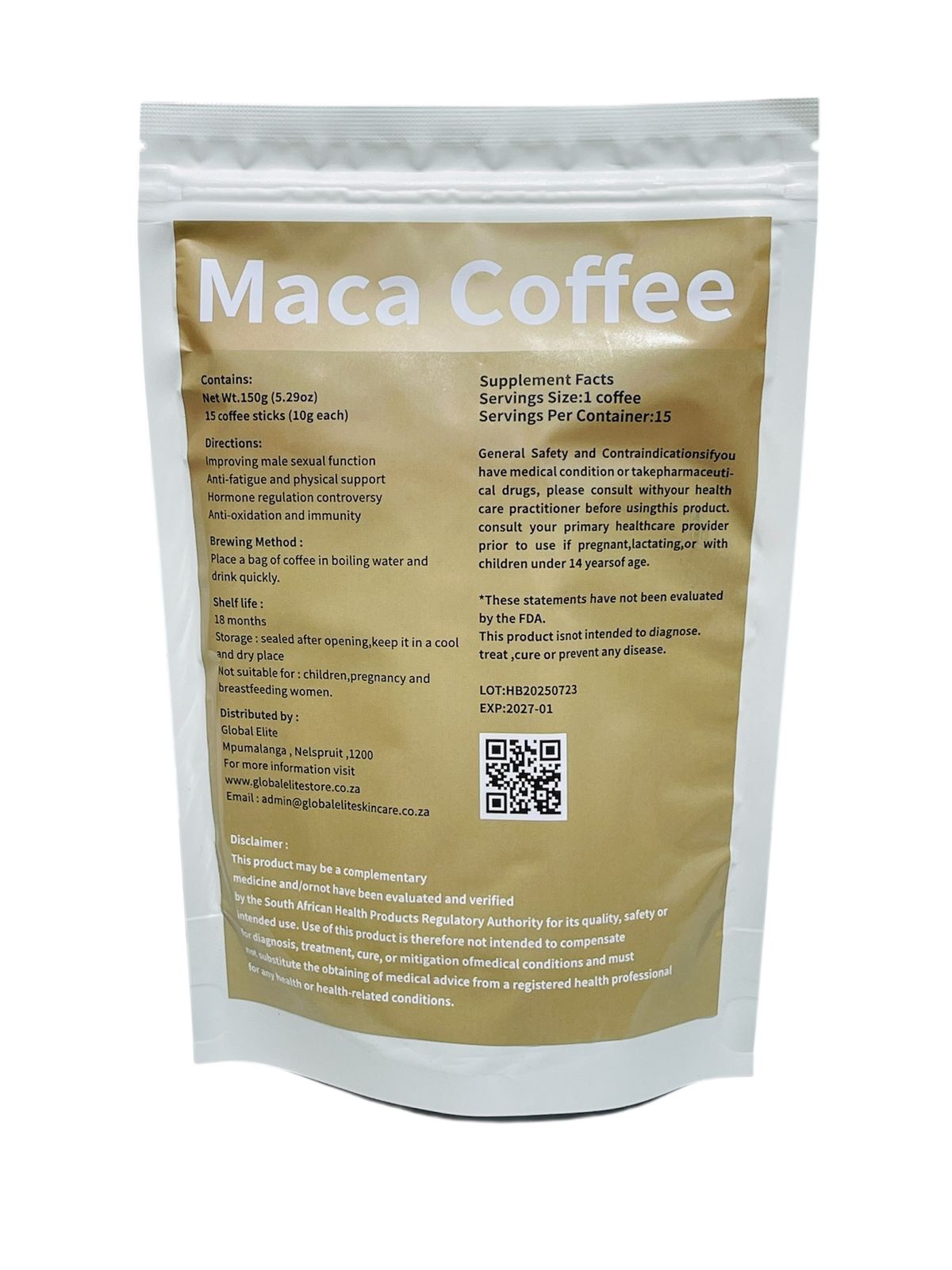 Maca Coffee (Mvusa Nkunzi)